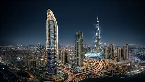 Burj Khalifa View 2-Bedroom Furnished Apartment for Sale in Binghatti Skyblade, Downtown Dubai gallery 1