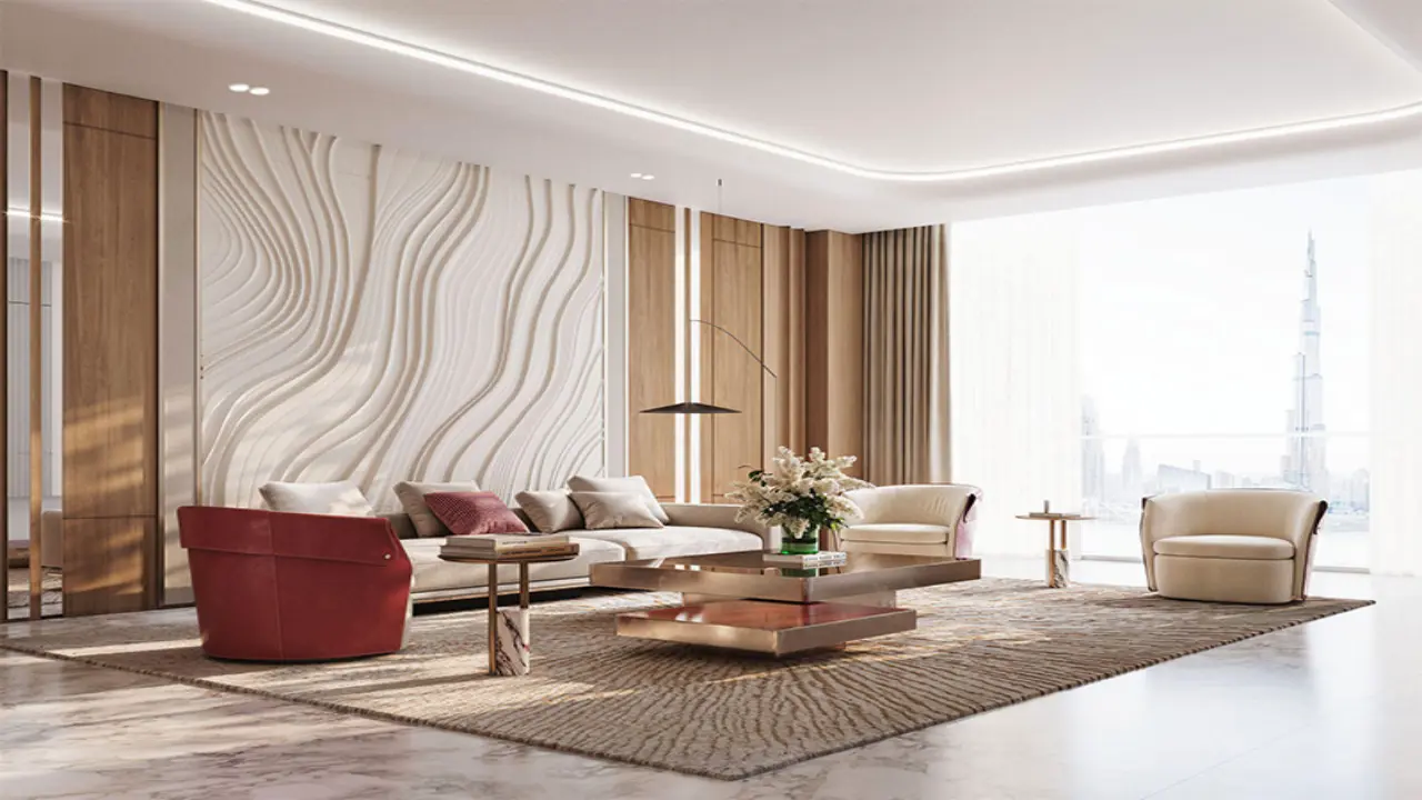 شقة مفروشة بغرفتي نوم مطلة على برج خليفة للبيع في بن غاطي سكاي بليد، وسط مدينة دبي معرض 11