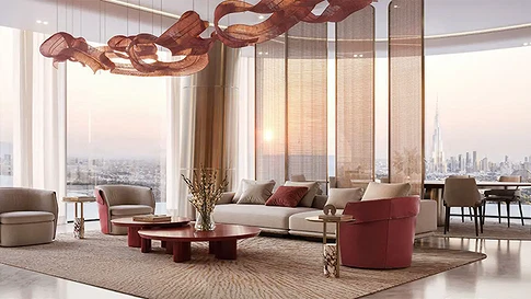 Burj Khalifa View 2-Bedroom Furnished Apartment for Sale in Binghatti Skyblade, Downtown Dubai gallery 6