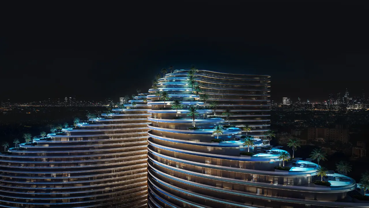 Luxury 1-Bedroom Spacious Apartment for Sale in Binghatti Skyflame 2, Majan gallery 1