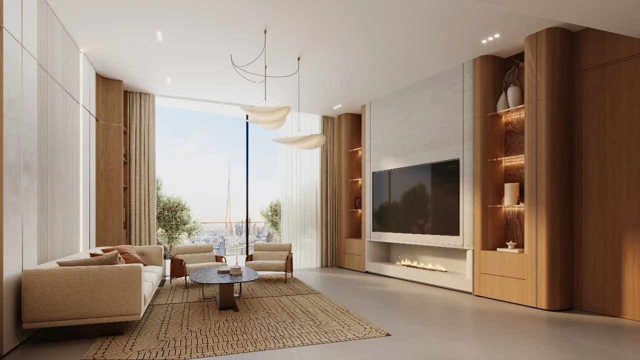 Luxury 1-Bedroom Apartment for Sale in Binghatti Skyflame 2 gallery 9