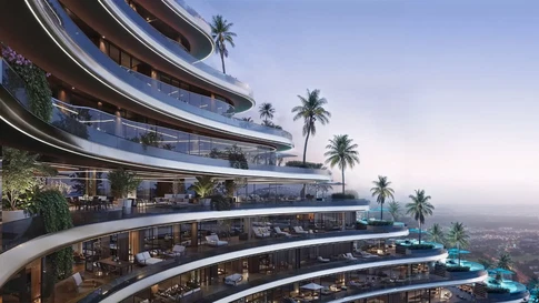Luxury 1-Bedroom Spacious Apartment for Sale in Binghatti Skyflame 2, Majan gallery 4