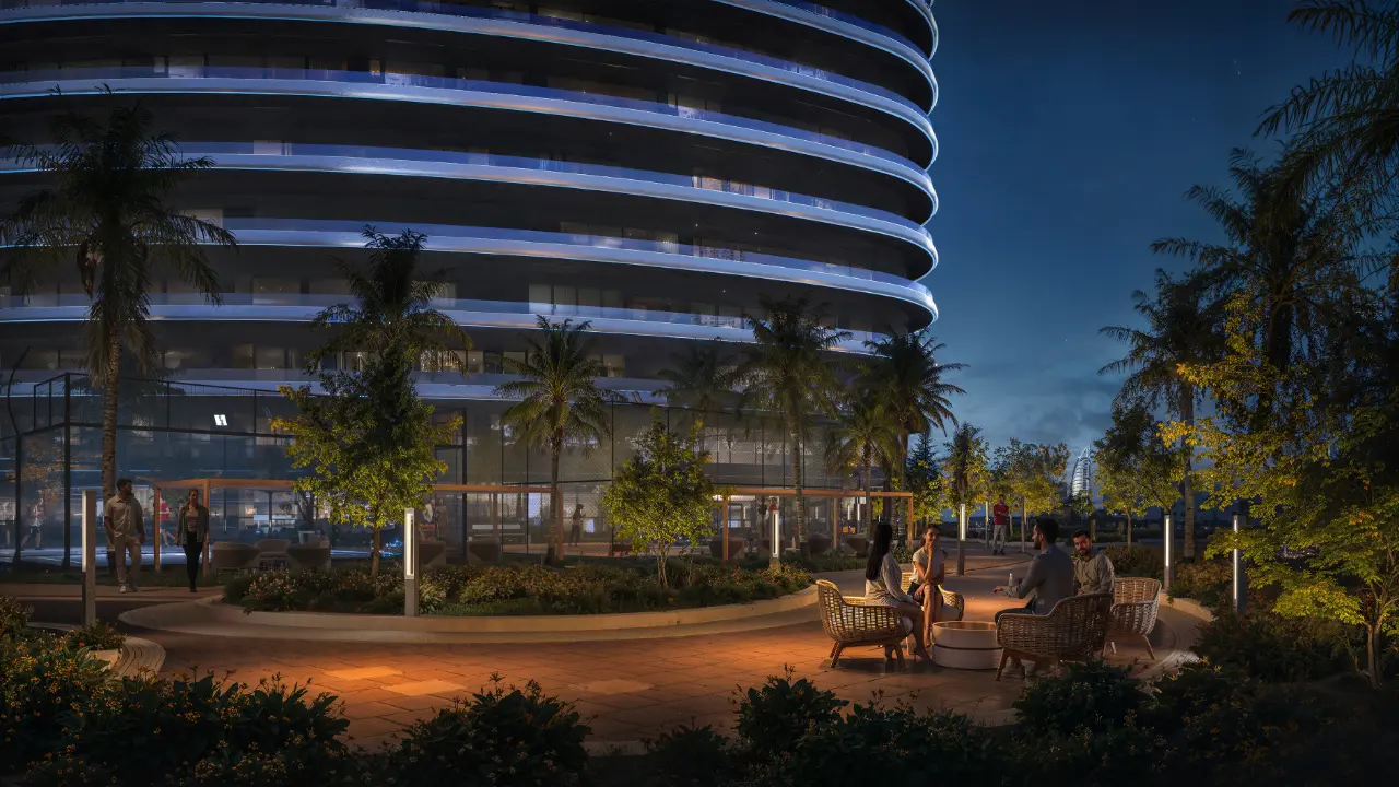 Luxury 2-Bedroom Spacious Apartment for Sale in Binghatti Skyflame 2, Majan gallery 1
