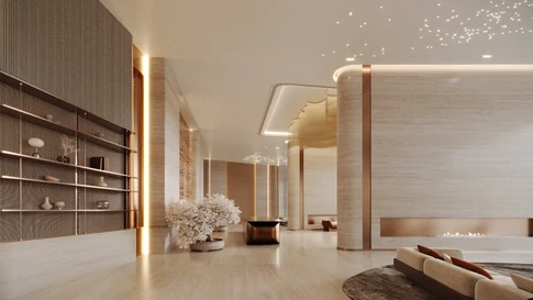 Luxury 2-Bedroom Spacious Apartment for Sale in Binghatti Skyflame 2, Majan gallery 17