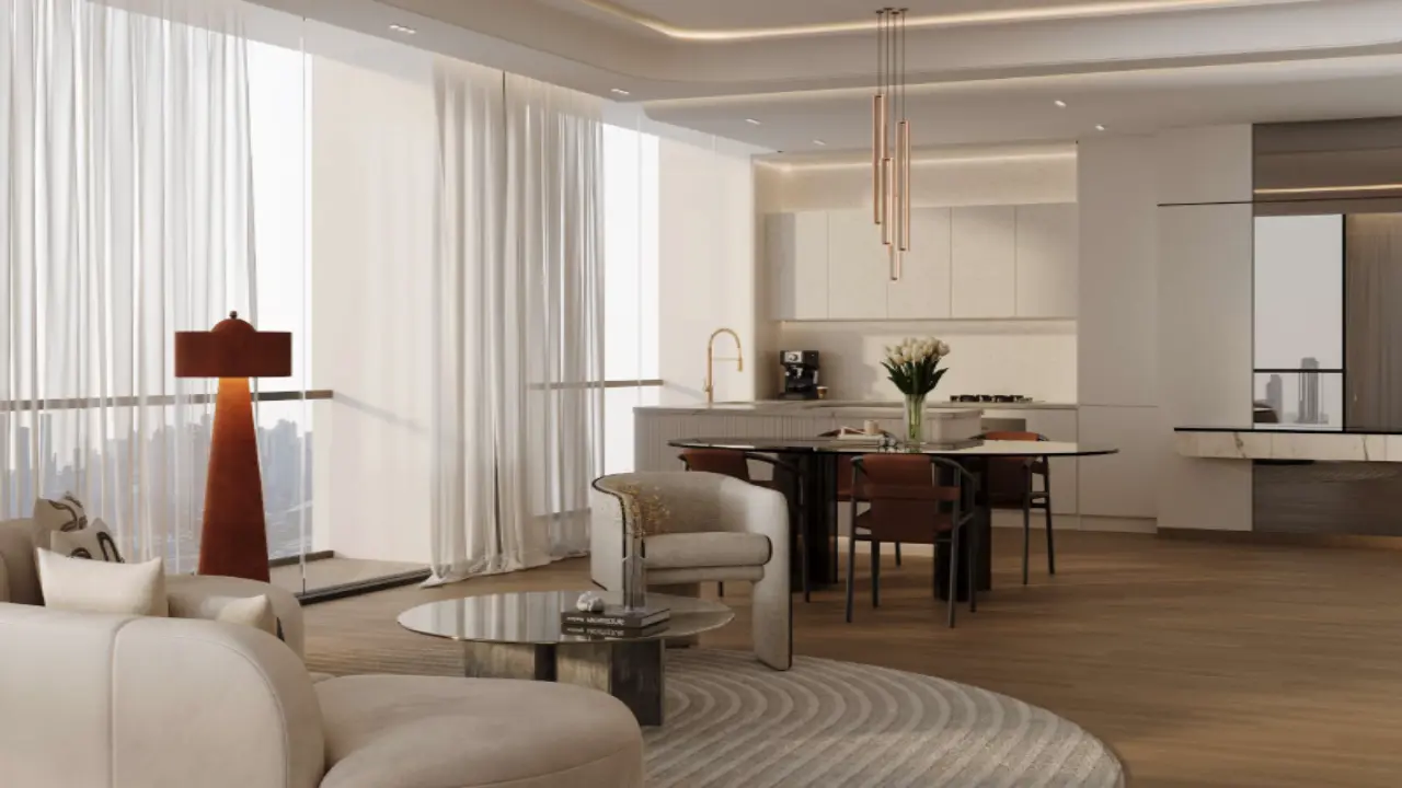 Просторная квартира-студия на продажу в Бингхатти Скайхолл, Бизнес-Бэй галерея 3