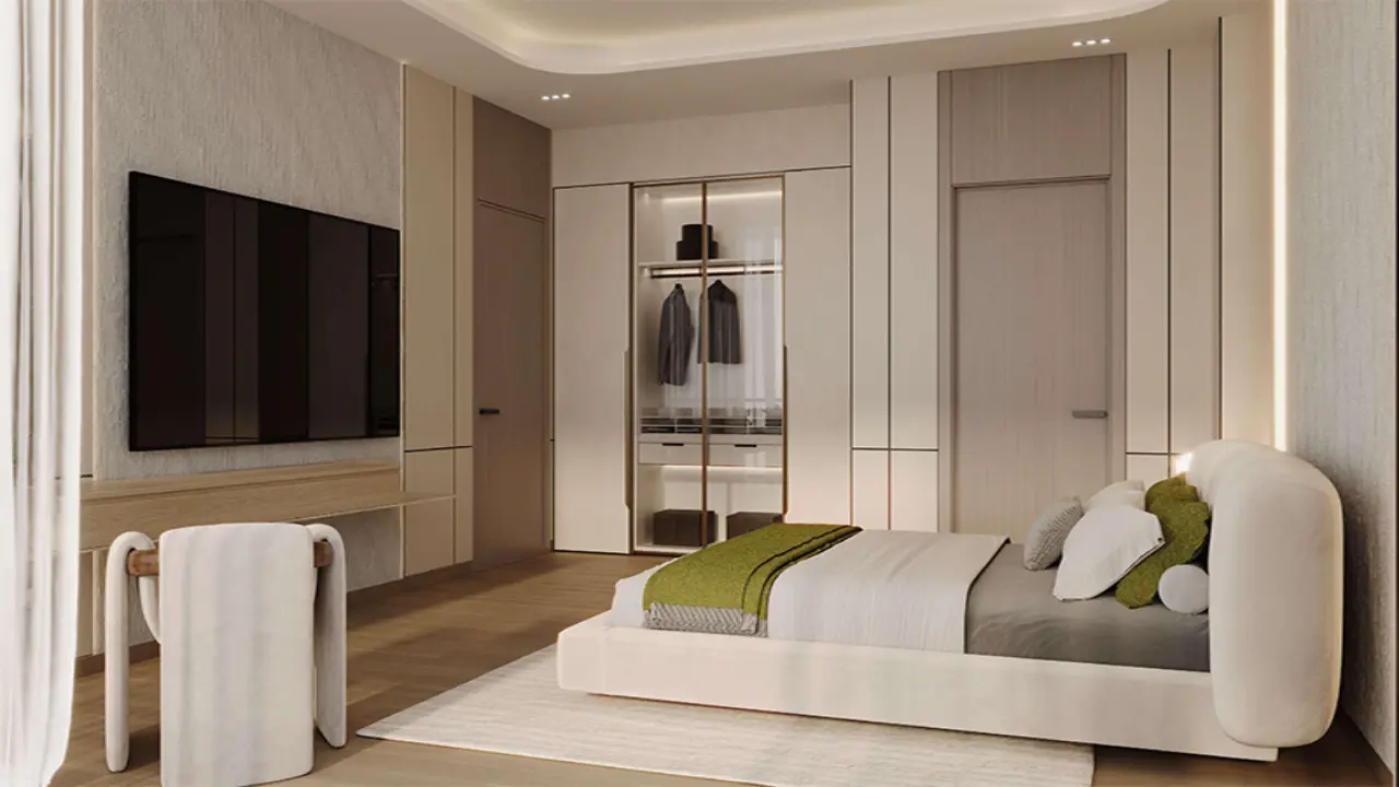 شقة بغرفة نوم واحدة مطلة على برج خليفة للبيع في برج بن غاطي سكاي رايز أ، الخليج التجاري معرض 3