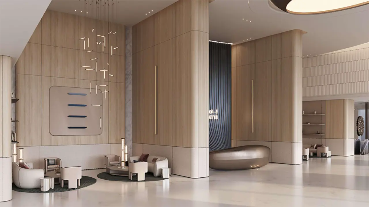 شقة بغرفة نوم واحدة مطلة على برج خليفة للبيع في برج بن غاطي سكاي رايز أ، الخليج التجاري معرض 6