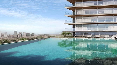 Продается роскошная двухкомнатная квартира в жилом комплексе Binghatti Starlight, Al Jaddaf. галерея 1