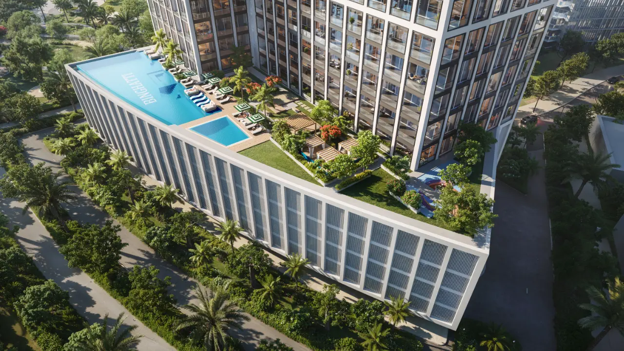 Elegant Studio Apartment for Sale in Binghatti Titania, Majan gallery 8