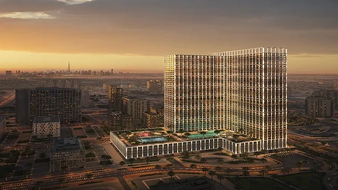 Modern 1-Bedroom Luxury Apartment for Sale in Binghatti Vintage, Majan gallery 3