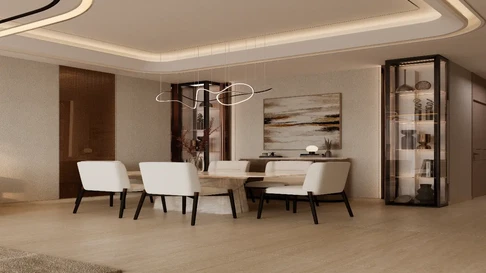 Modern 1-Bedroom Luxury Apartment for Sale in Binghatti Vintage, Majan gallery 11