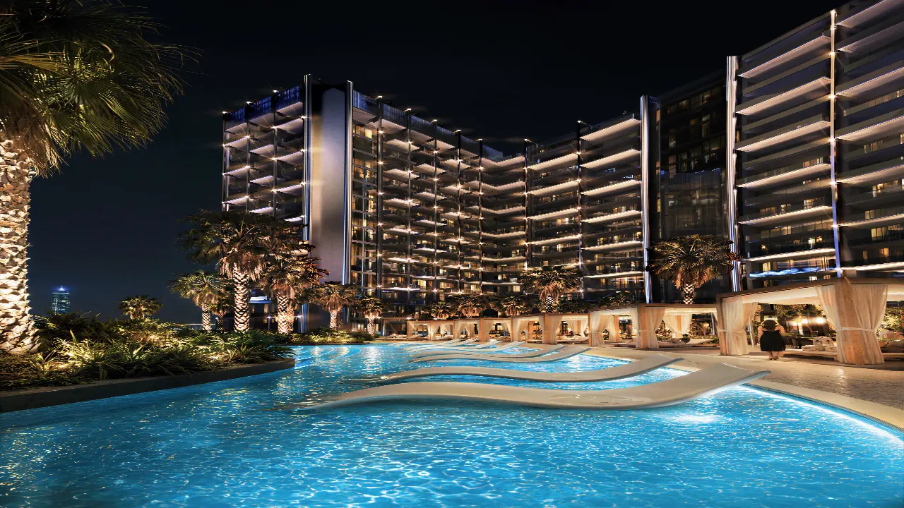 Burj Khalifa View 1-Bedroom Apartment for Sale in Binghatti Wraith, Al Jaddaf gallery 2