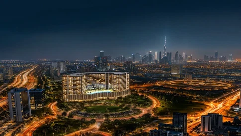 Burj Khalifa View 1-Bedroom Apartment for Sale in Binghatti Wraith, Al Jaddaf gallery 9