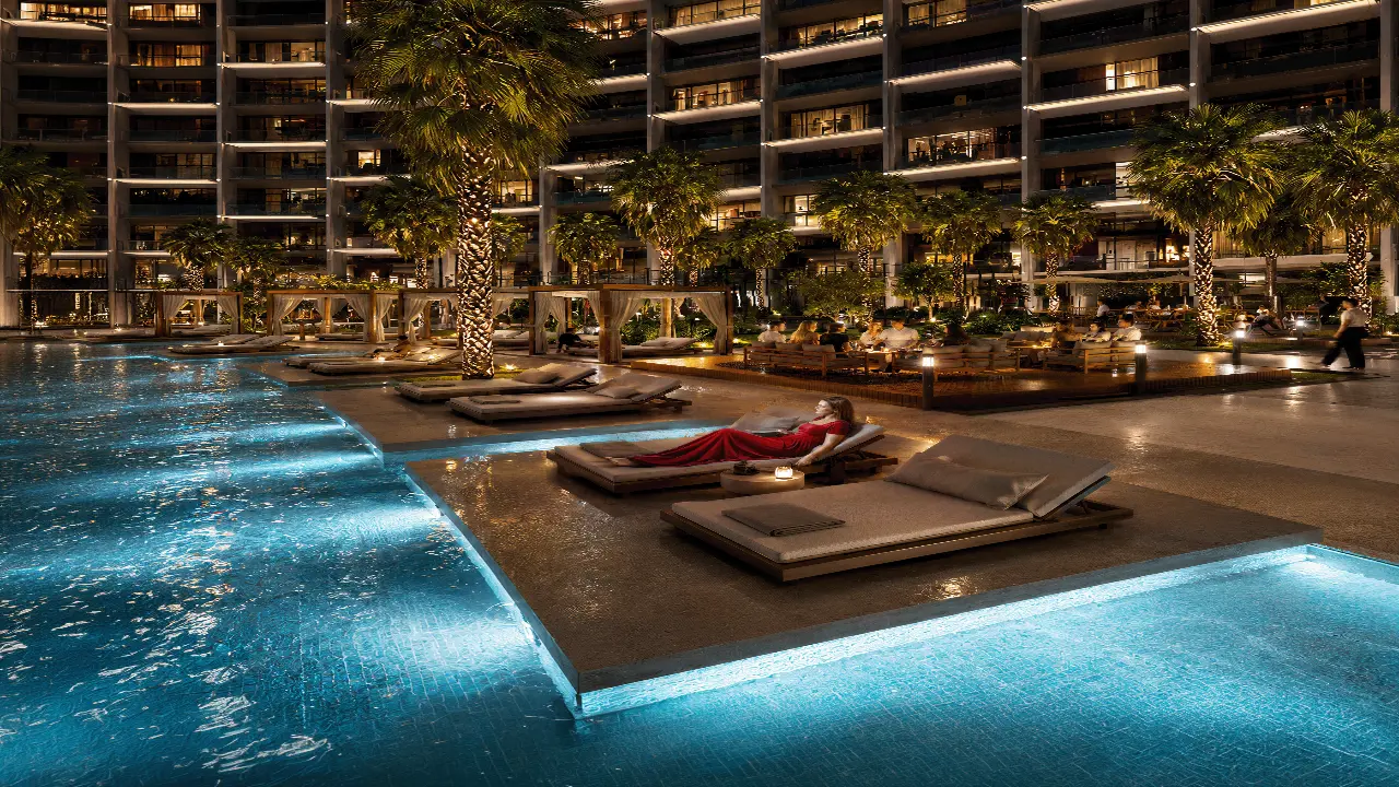 Burj Khalifa View 1-Bedroom Apartment for Sale in Binghatti Wraith, Al Jaddaf gallery 3