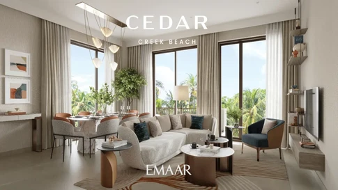Waterfront 3-Bedroom Apartment for Sale in Cedar, Creek Beach Building 2, Dubai Creek Harbour gallery 2
