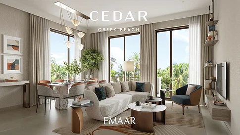 Продается трехкомнатная квартира с видом на набережную в жилом комплексе Cedar, Creek Beach Building 2, Dubai Creek Harbour. галерея 2