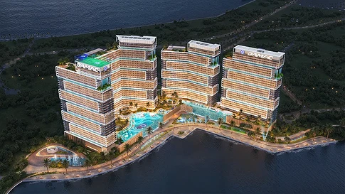 شقة فاخرة بغرفة نوم واحدة مطلة على الواجهة البحرية للبيع في تشيلسي ريزيدنسز 2، مدينة دبي الملاحية معرض 11