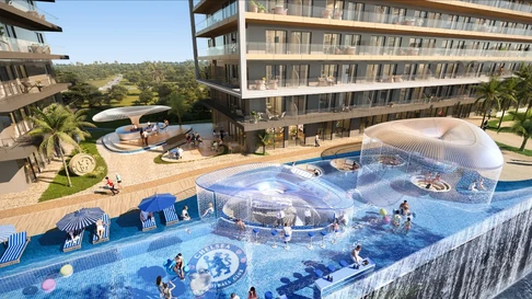 Waterfront 1-Bedroom Branded Apartment for Sale in Chelsea Residences 2, Dubai Maritime City gallery 10