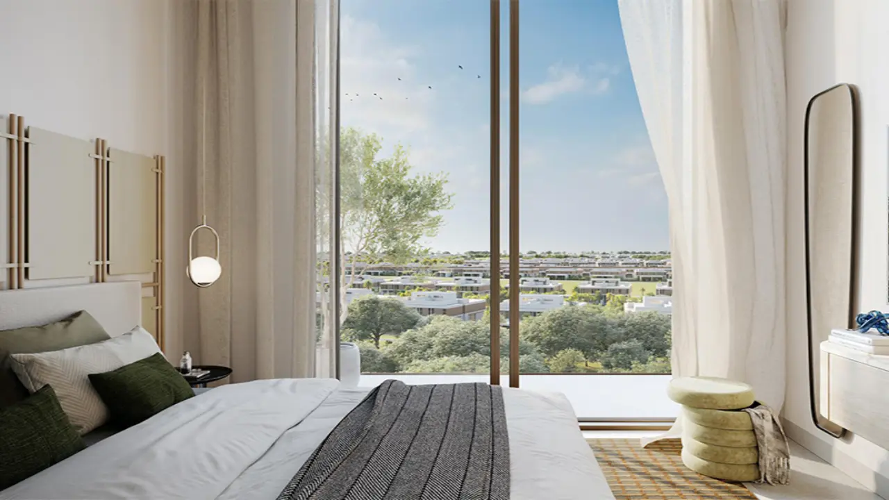 شقة بغرفة نوم واحدة مطلة على ملعب الجولف مع عائد استثماري مرتفع للبيع في كلوب بليس، دبي هيلز استيت معرض 3