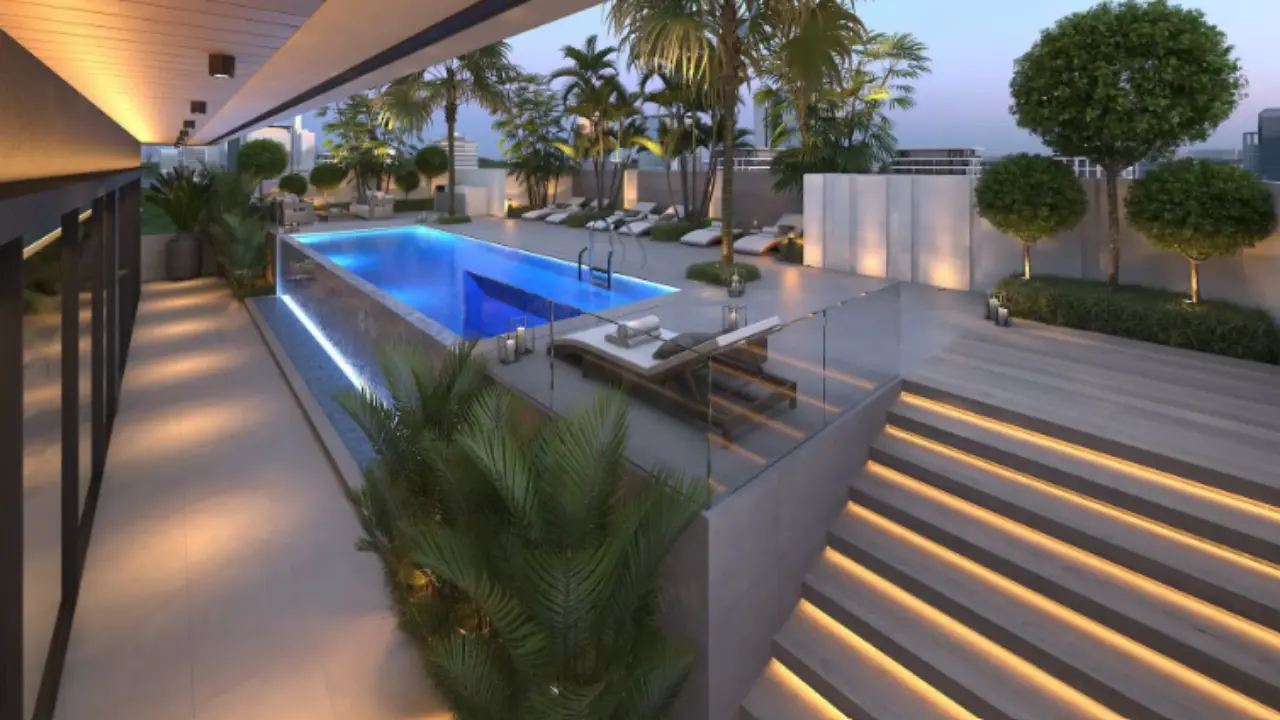 Совершенно новая квартира с 1 спальней в жилом комплексе Coral by Vision, Джумейра-Гарден-Сити галерея 1