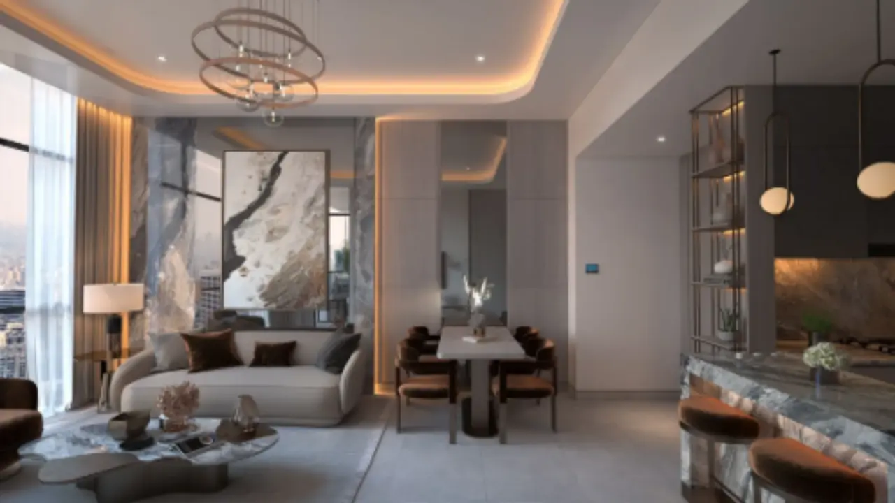 Совершенно новая квартира с 1 спальней в жилом комплексе Coral by Vision, Джумейра-Гарден-Сити галерея 9