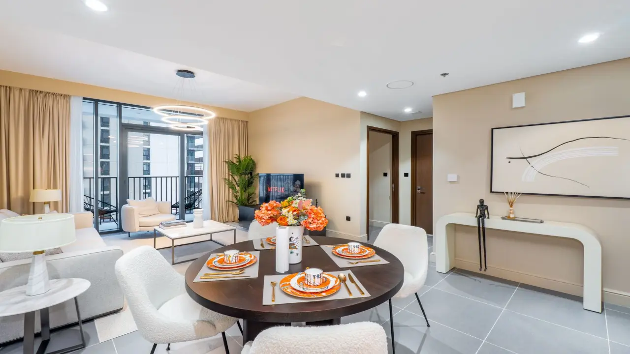 Полностью меблированная квартира с 1 спальней в аренду в Creek Edge Tower 1, Dubai Creek Harbour галерея 1