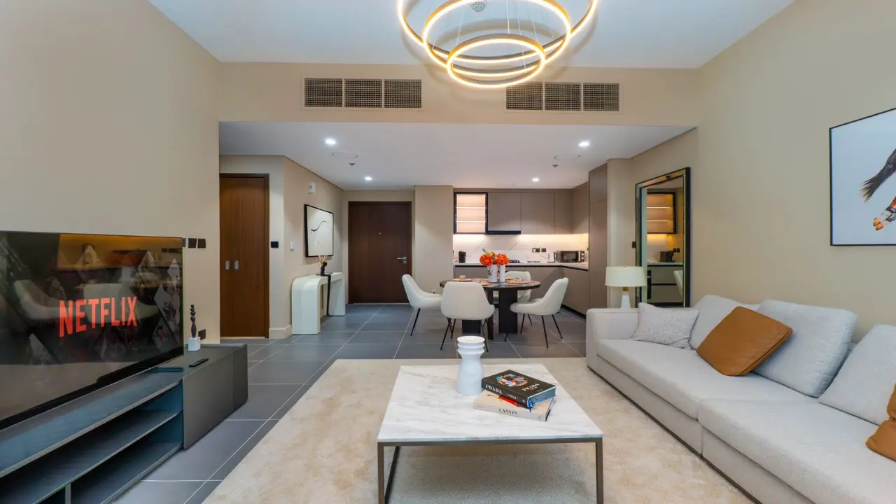 Полностью меблированная квартира с 1 спальней в аренду в Creek Edge Tower 1, Dubai Creek Harbour галерея 9