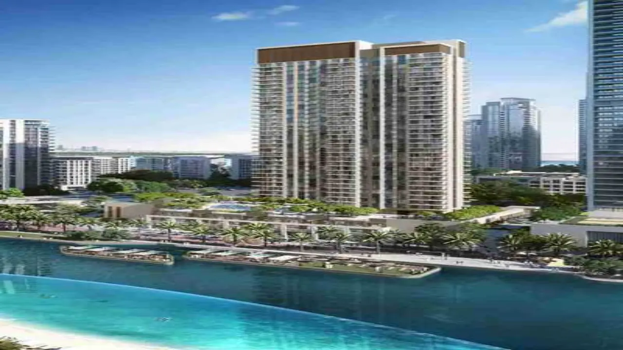 شقة جديدة تمامًا بثلاث غرف نوم مطلة على الواجهة البحرية للبيع في قصر الخور، ميناء خور دبي معرض 1