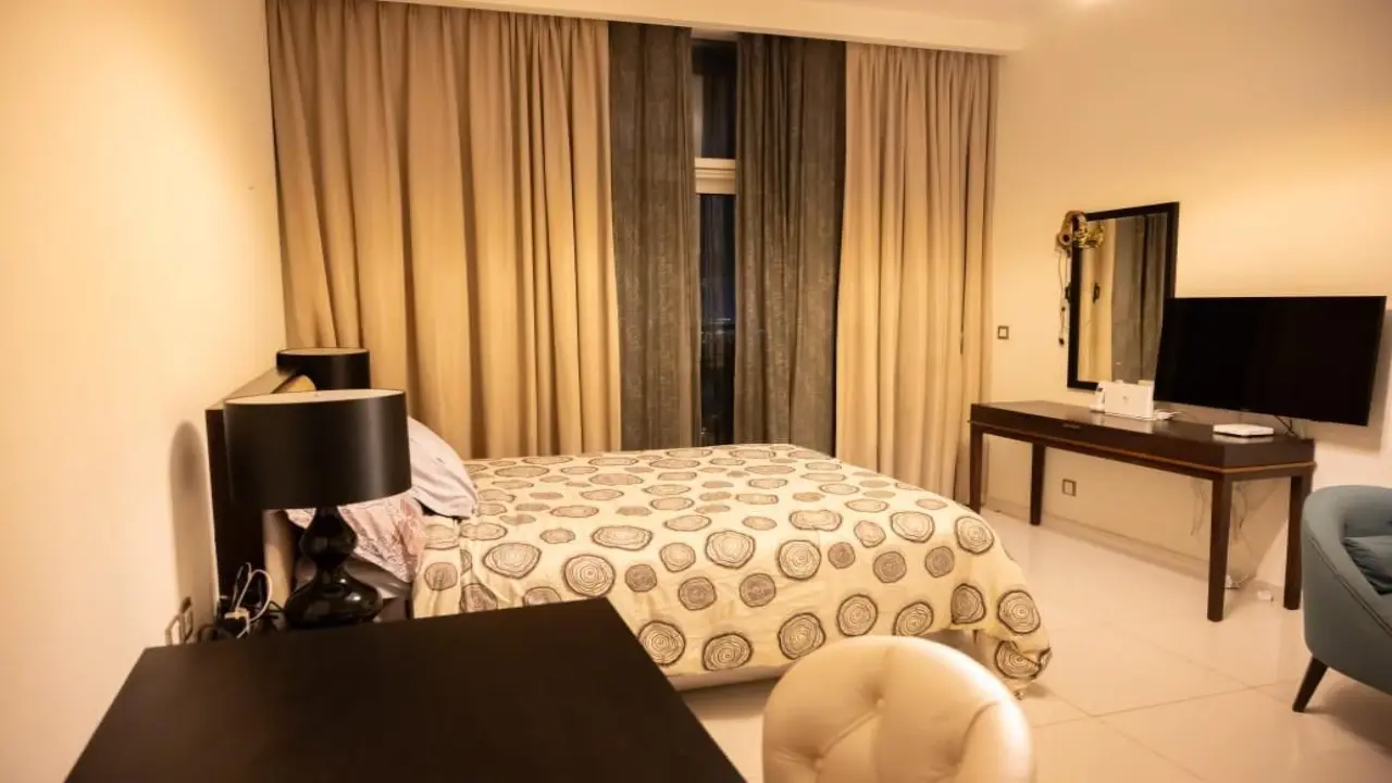 شقة استوديو مفروشة بالكامل للإيجار في غالية، قرية جميرا الدائرية، الحي 18 معرض 9