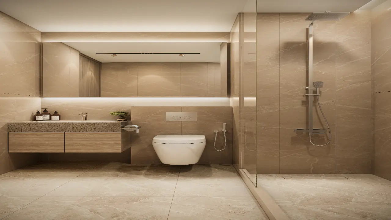 شقة واسعة بغرفة نوم واحدة للبيع في ديربي هايتس، المنطقة 11، مدينة MBR معرض 1