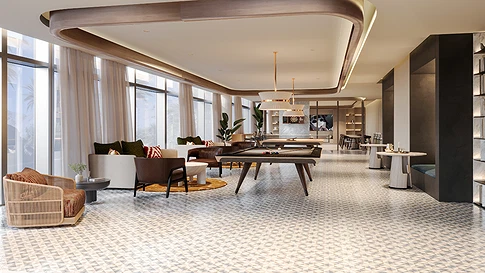 Роскошная двухкомнатная квартира в элитном жилом комплексе DoubleTree by Hilton Residences, Jumeirah Garden City, продается. галерея 3