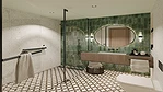 Роскошная двухкомнатная квартира в элитном жилом комплексе DoubleTree by Hilton Residences, Jumeirah Garden City, продается. миниатюра галереи 12
