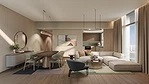 Роскошная двухкомнатная квартира в элитном жилом комплексе DoubleTree by Hilton Residences, Jumeirah Garden City, продается. миниатюра галереи 11