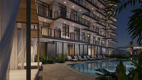 Роскошная двухкомнатная квартира в элитном жилом комплексе DoubleTree by Hilton Residences, Jumeirah Garden City, продается. галерея 8
