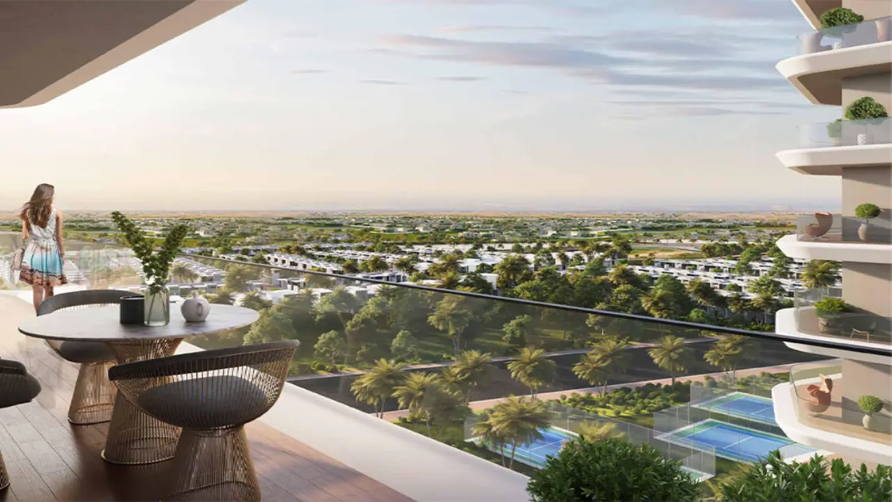 شقة بإطلالة على الحديقة مكونة من غرفتي نوم للبيع في ELO 3، داماك هيلز 2 معرض 7