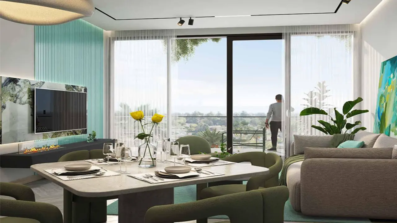 شقة بإطلالة على الحديقة مكونة من غرفتي نوم للبيع في ELO 3، داماك هيلز 2 معرض 5