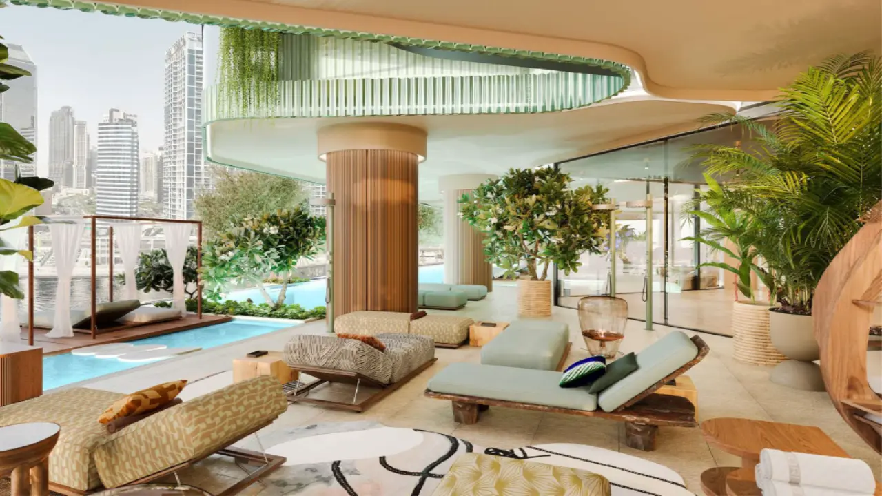 Меблированная двухкомнатная квартира, соответствующая принципам Vastu, продаётся в башне Эйва, Бизнес-Бэй галерея 6