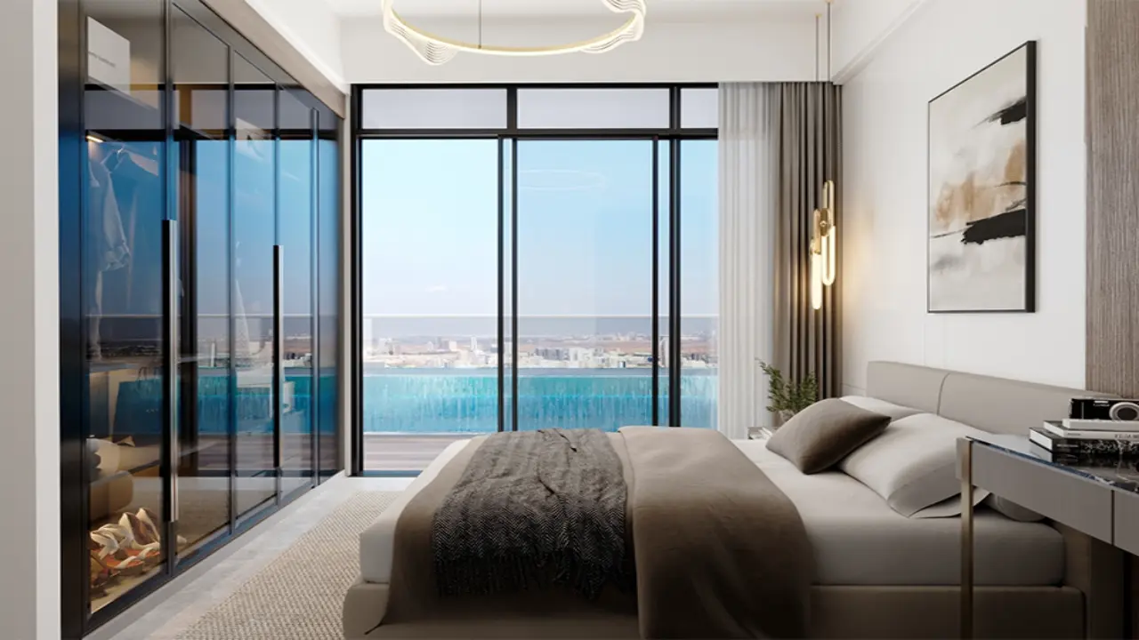 شقة فاخرة مفروشة بالكامل مكونة من غرفتي نوم للبيع في إليكترا، منطقة قرية جميرا الدائرية 14 معرض 9