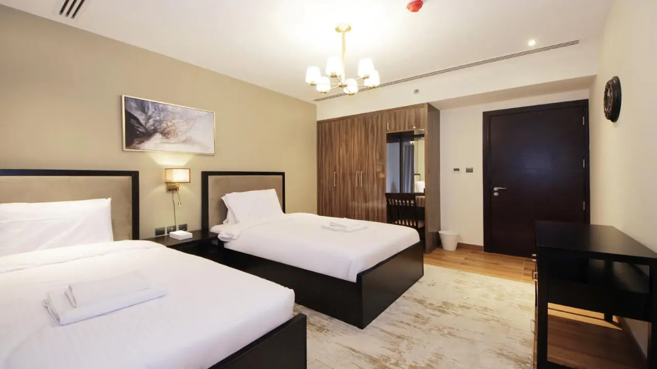 شقة مفروشة واسعة مكونة من غرفتي نوم للإيجار في Elite 1 Downtown Residence معرض 7