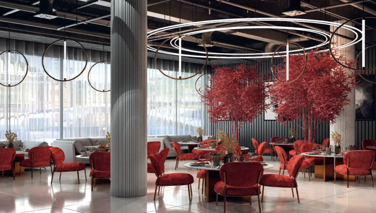 Роскошная меблированная квартира с 2 спальнями на продажу в Элице на Дунае, район JVC 11 галерея 9