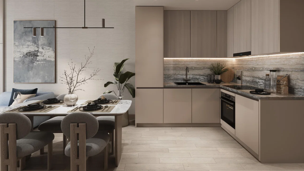 Fully Furnished 2-Bedroom Apartment for Sale in Enre Residence, Dubai South gallery 7