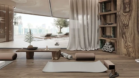 Furnished 2-Bedroom Vastu Compliant Apartment for Sale in Eywa Tower, Business Bay gallery 2