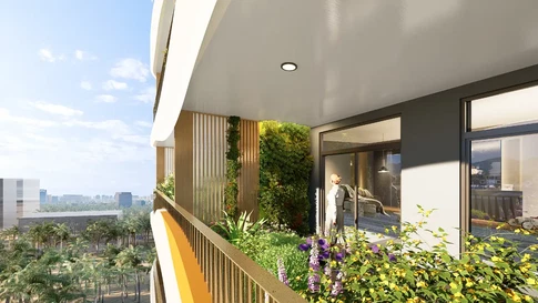 Furnished Studio Apartment for Sale in Forest City Tower 2, DLRC gallery 7