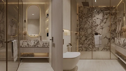 Продается современная элегантная квартира с 1 спальней в Мериден-Бич, Дубайские острова. галерея 2