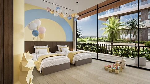 Luxury 1-Bedroom Apartment for Sale in Gate Eleven Building 2, District 11, MBR City gallery 11