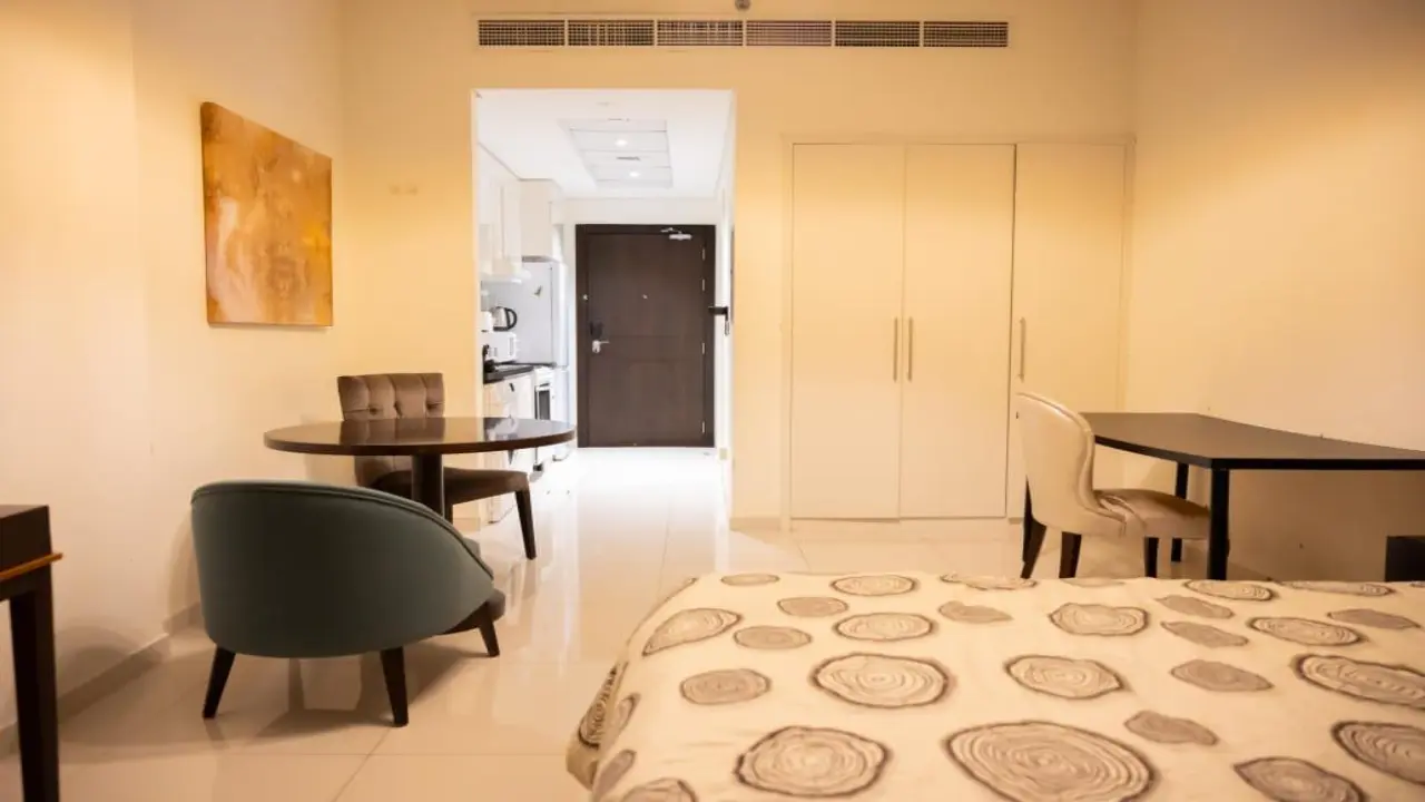 شقة استوديو مفروشة بالكامل للبيع في غالية، قرية جميرا الدائرية، الحي 18 معرض 6