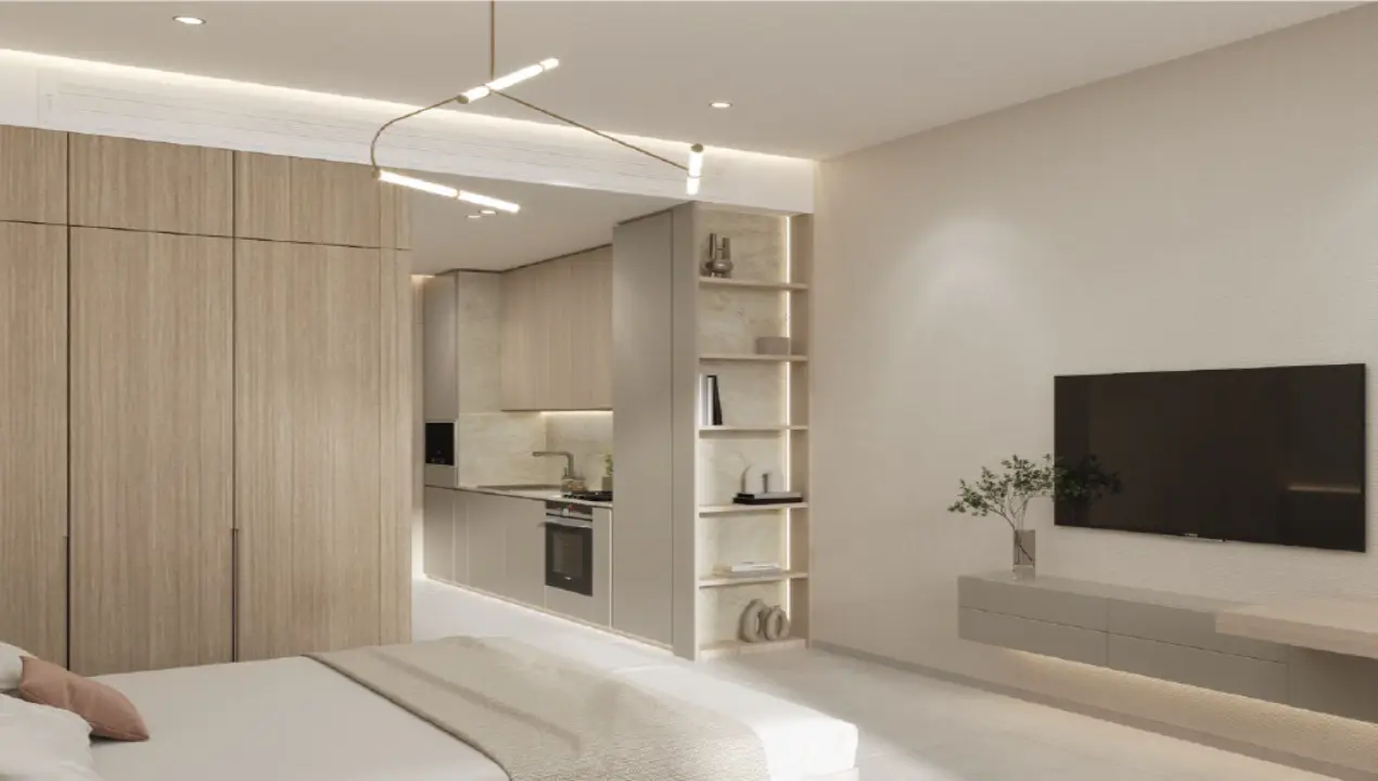 شقة بغرفة نوم واحدة مع عائد استثماري مرتفع للبيع في غربي 1 ريزيدنسز، أرجان، دبي معرض 7