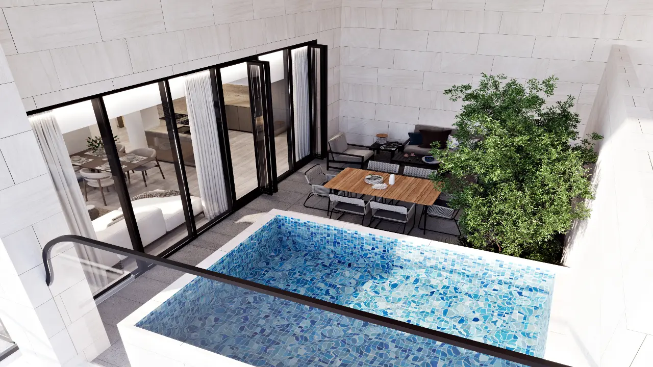 Роскошные апартаменты с 2 спальнями на продажу в жилом комплексе Gharbi 2, район JVC 11 галерея 11