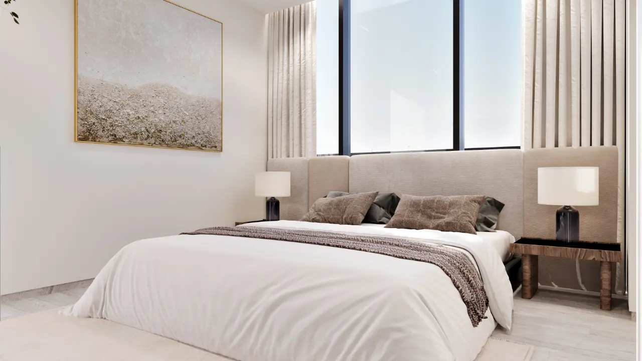 Роскошные апартаменты с 2 спальнями на продажу в жилом комплексе Gharbi 2, район JVC 11 галерея 8