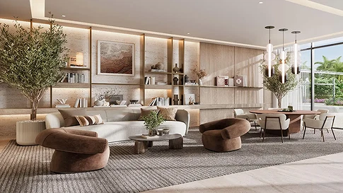 Golf Course View 3-Bedroom Apartment for Sale in Golf Meadows, Emaar South gallery 3